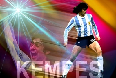 “El Toro”….Mario Kempes!