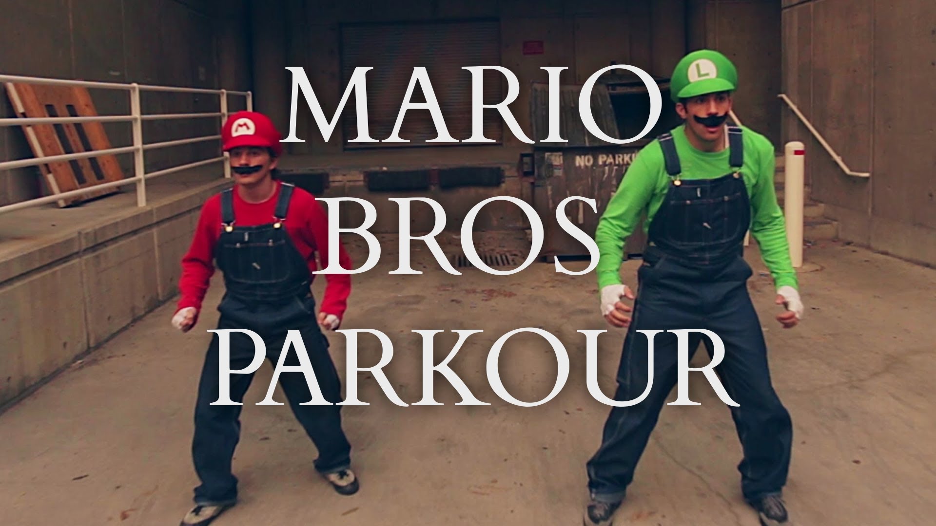 Oι Super Mario Brothers κάνουν parkour!(video)