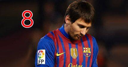 Messi: 8 missed penalties so far… (video)