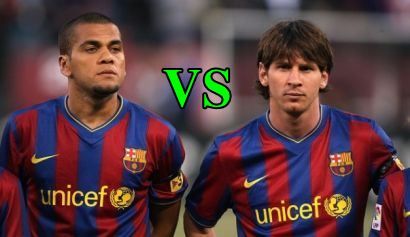 Dani Alves or Messi? Watch this…