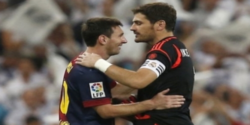 Messi: «Casillas is one of the best goalkeepers in the world»