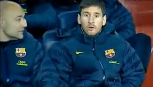 Why did Messi react like that?