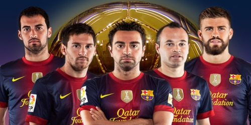 5 stars of Barcelona claiming the «Golden Ball» (VIDEO)