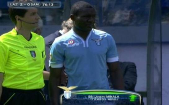 «17 year old» Joseph Minala made his debut for Lazio [vid]