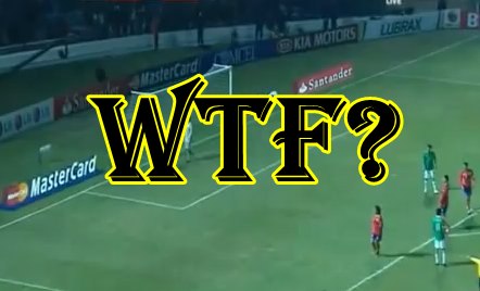 The worst shot of Copa America so far… (video)