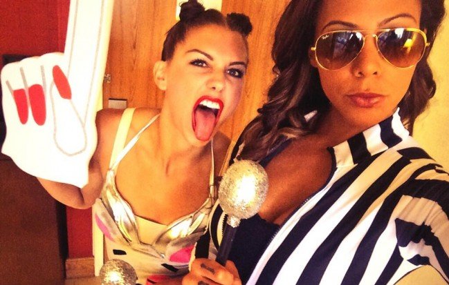 H Alex Morgan μεταμορφώθηκε σε Miley Cyrus ελέω Halloween!