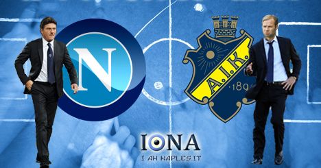 Napoli vs AIK Fotboll: Live Streaming!