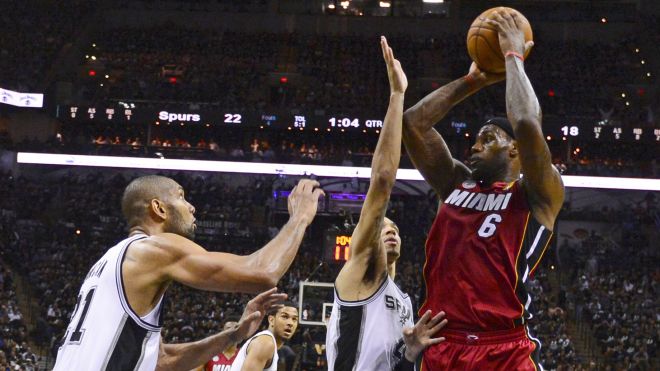 Στο 1-1 η σειρά San Antonio Spurs – Miami Heat (video)