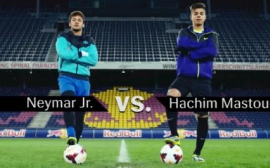 Freestyle football juggling battle – Neymar Jr vs Hachim Mastour [vid]