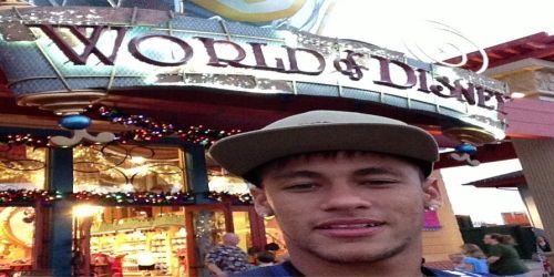 Neymar becomes a child to Disney World