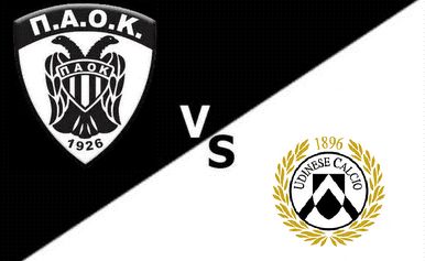 PAOK vs Udinese: Live Streaming!