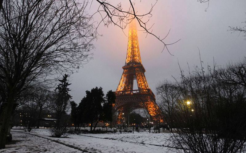 Χειμώνας στο  Παρίσι