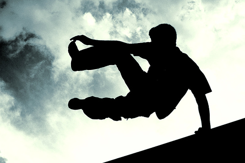 Parkour with extreme moviments!!!