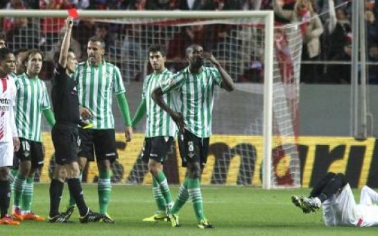 Real Betis’ Paulão subjected to racist chants by own fans after sending off