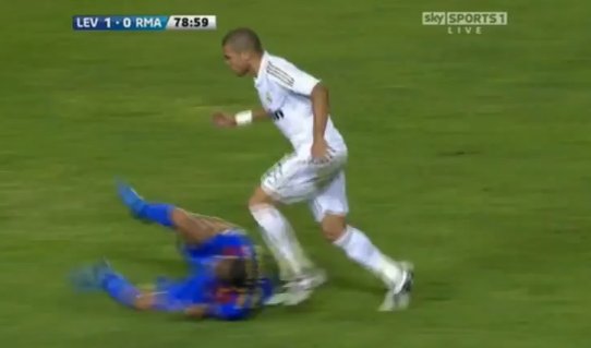 Pepe’s nasty tackle??? Let’s see…