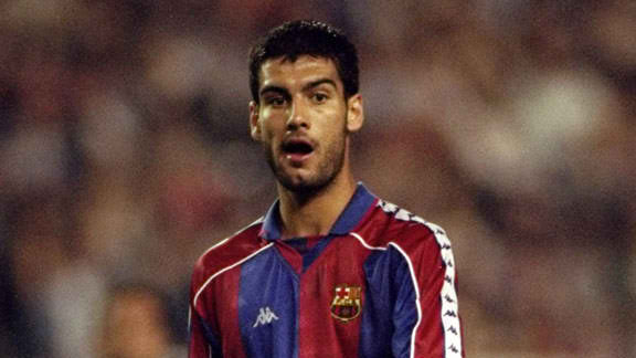 Do you remember Josep Guardiola as a player?