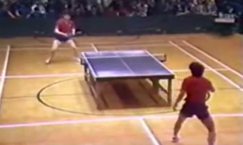 Ίσως ο καλύτερος πόντος με ακροβατικά στο ping pong