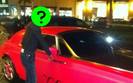 Which Manchester’s footballer bought this “pink” car?????