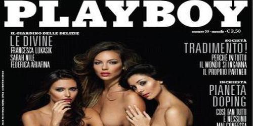 Έπιασε το κρύο καιρός για… τρίο! Το ιταλικό Playboy ζεσταίνει τον αντρικό πληθυσμό!