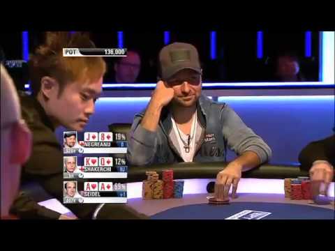 Γλίτωσε τα χειρότερα ο Negreanu (vid)