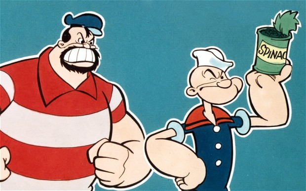 Οι ρεαλιστικές επιπτώσεις του σπανακιού στον Popeye (video)