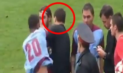 Footballer punches referee in the face!!!! (video)