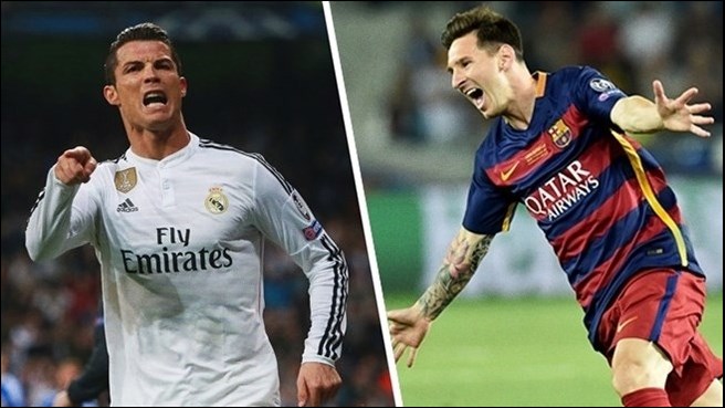 Lionel Messi and Cristiano Ronaldo goal for goal