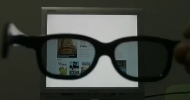 Computer privacy glasses