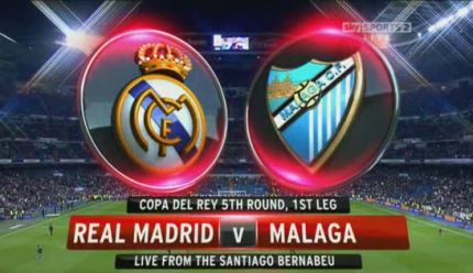 Real Madrid vs Malaga: Live Streaming!