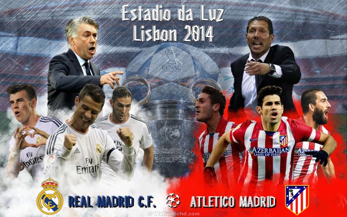 Champions League Final! Real Madrid vs Atletico Madrid: Live Streaming!