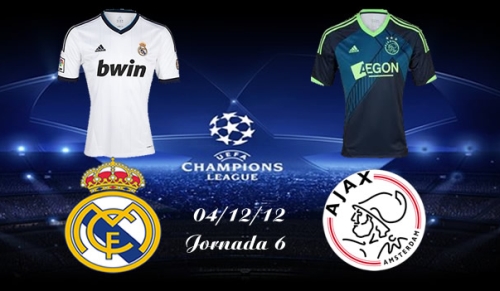 Real Madrid v Ajax: Live Streaming!