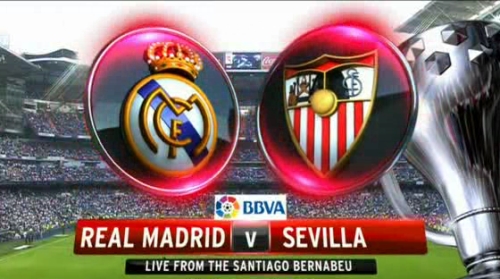 Real Madrid v Sevilla: Live Streaming!