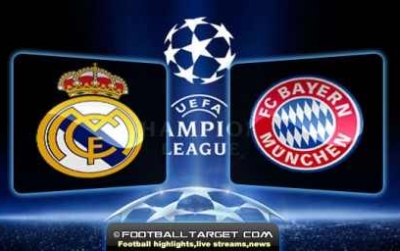 Real Madrid vs Bayern Munich: Live Streaming!