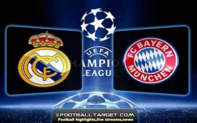 Real Madrid vs Bayern Munich: Live Streaming!
