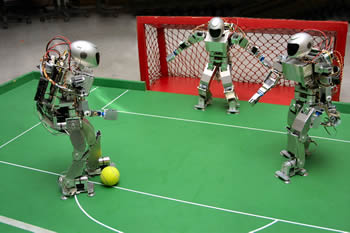 Ομάδα ρομπότ έτοιμη να κερδίσει το παγκόσμιο!!! (VIDEO)
