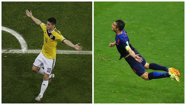 Rodriguez vs Van Persie: Τα γκολ με τα οποία… τρίψαμε τα μάτια μας!