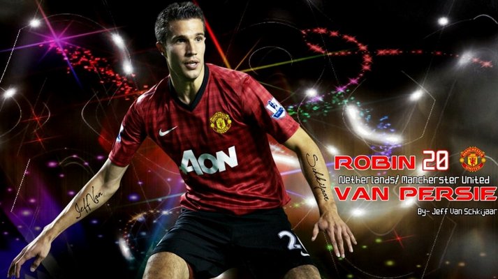 Emotional tribute for welcome Robin Van Persie to Manchester!