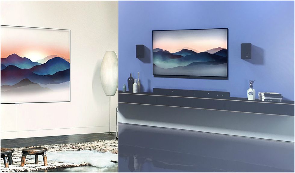 Η QLED TV της Samsung μπορεί να αλλάζει μορφή και να ταιριάζει άψογα με το σαλόνι σας!