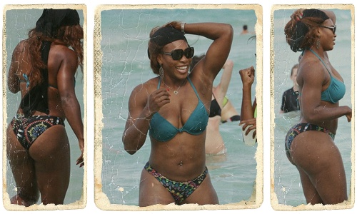 Έβγαλε την κορμάρα της στο Μαϊάμι η Serena Williams [pics]