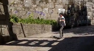 Κάνοντας skate με στυλ στην Πορτογαλία!
