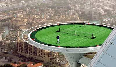 Το πιο ψηλό γήπεδο του τένις στον κόσμο!!!