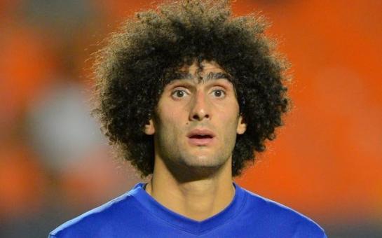 Absolutely shocking!!! Fellaini got rid of his afro look! [PICS]