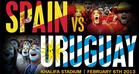 Spain vs Uruguay: Live Streaming!