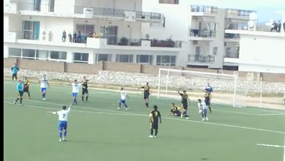 Shocking decision in local Cup Final: Τhe referee gave offside instead of penalty!!