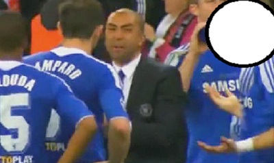 Which player of Chelsea was furious because of not shooting a penalty kick?