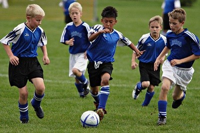 Even the soccer games with kids can’t get away of trouble!