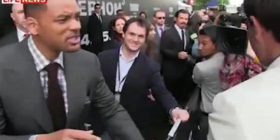 What the journalist did and Will Smith slapped him?