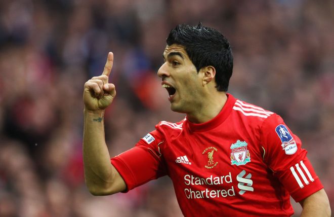 Luis Suarez hat-trick against Cardiff on one video!