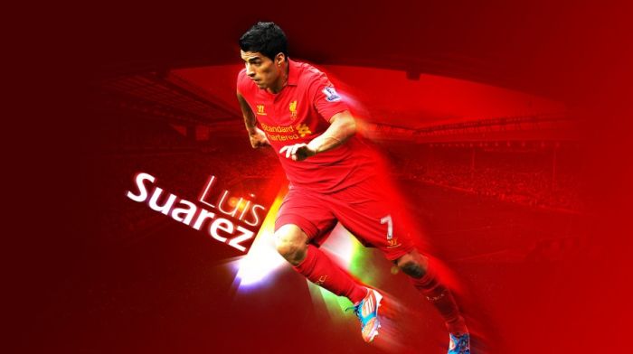 First Suarez goal in 2014 was simply spectacular!
