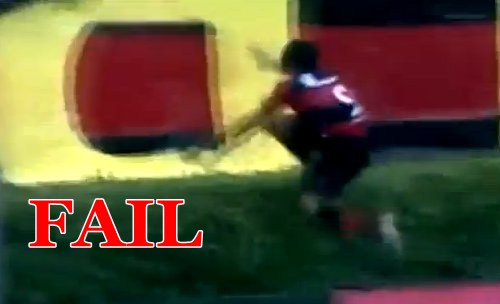 What a fail celebration….